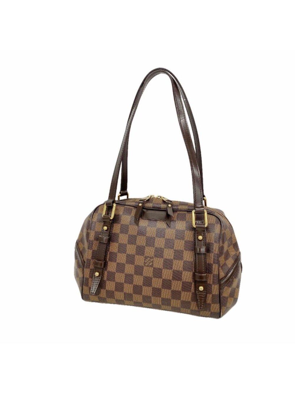 Louis Vuitton Shoulder Bag Damier Rivington PM Ebene